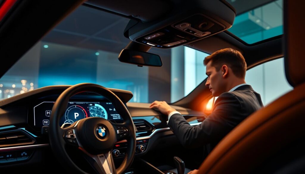 BMW curved display features BMW curved display features