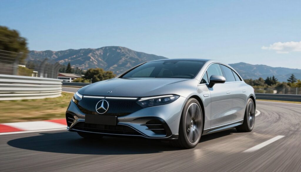 Mercedes EQS performance test Mercedes EQS performance test