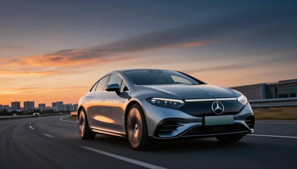 Mercedes EQS performance test Mercedes EQS performance test