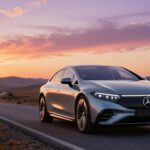 Mercedes EQS range test
