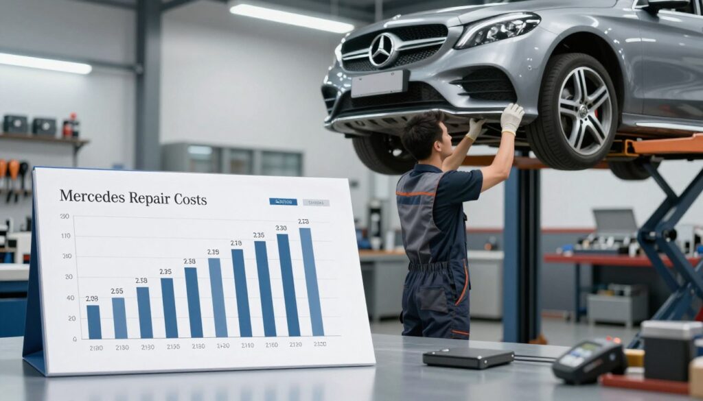 Mercedes repair costs comparison Mercedes repair costs comparison