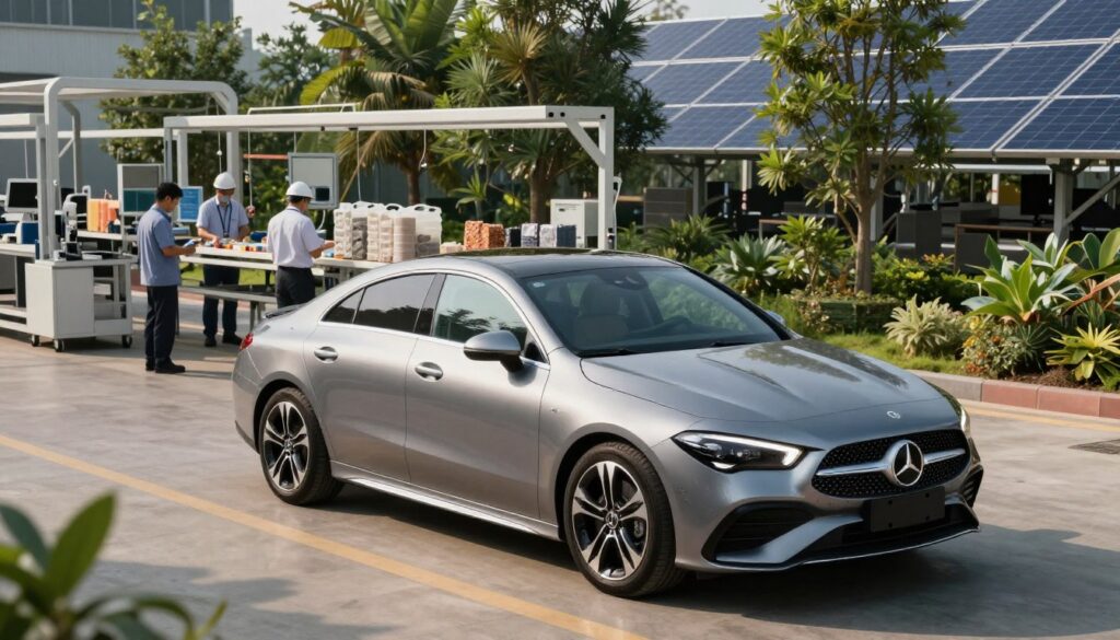 Sustainability in the design process of the Mercedes CLA Coupe Sustainability in the design process of the Mercedes CLA Coupe