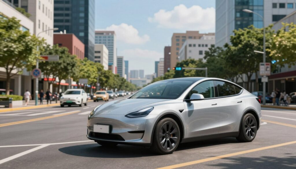 Tesla Full Self-Driving mode Tesla Full Self-Driving mode
