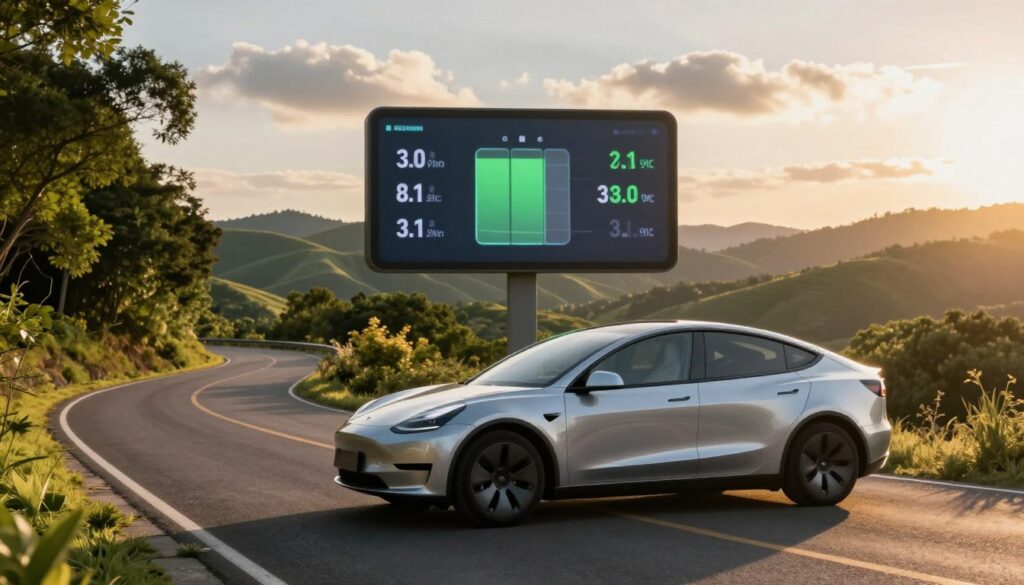 Tesla battery range Tesla battery range