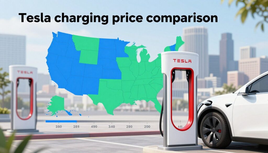 Tesla charging price comparison Tesla charging price comparison