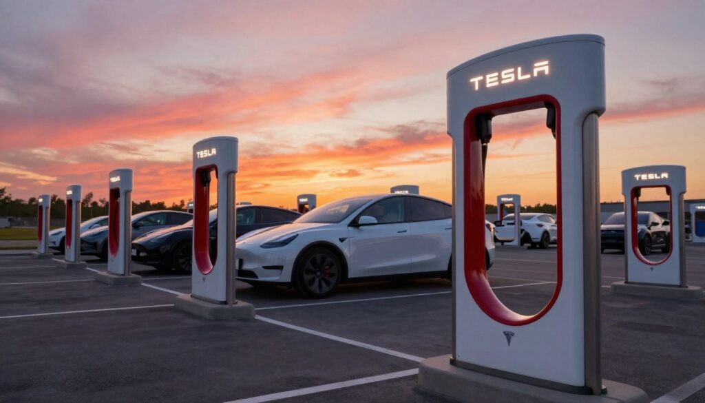 Tesla supercharger expansion Tesla supercharger expansion
