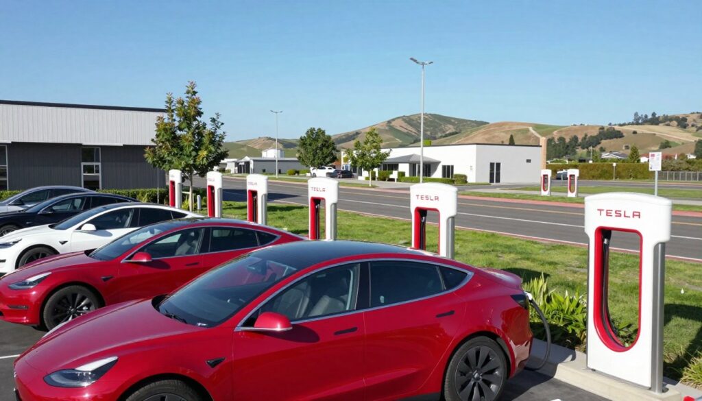 Tesla superchargers and Tesla destination chargers Tesla superchargers and Tesla destination chargers