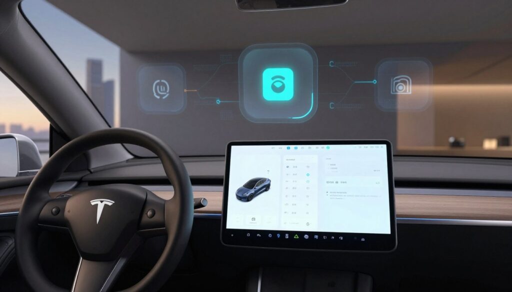 Tesla vehicle software Tesla vehicle software